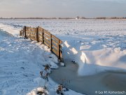 Polder Groot Koninkrijk in de winter