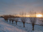 Polder Groot Koninkrijk in de winter